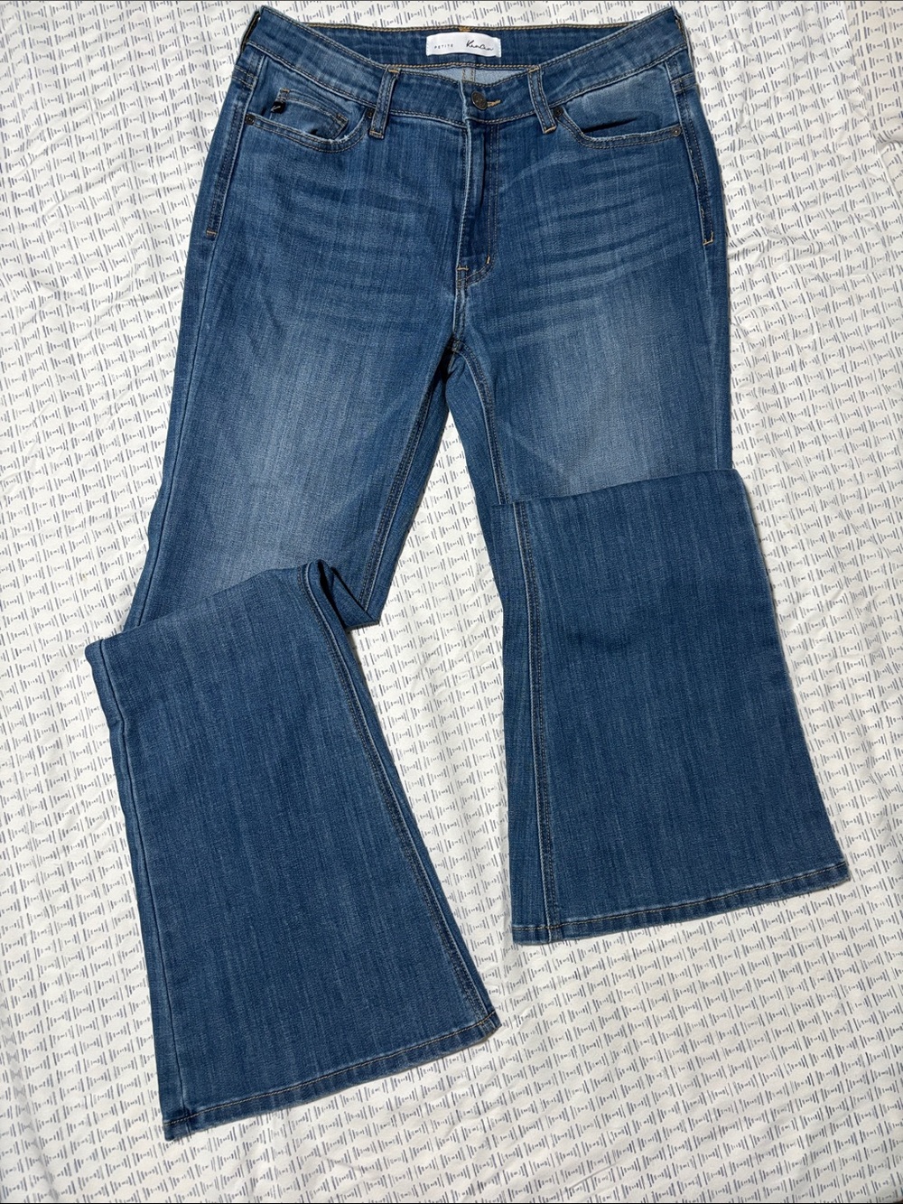 Kancan PetiteBlue Wide-Leg Jeans size 11-29